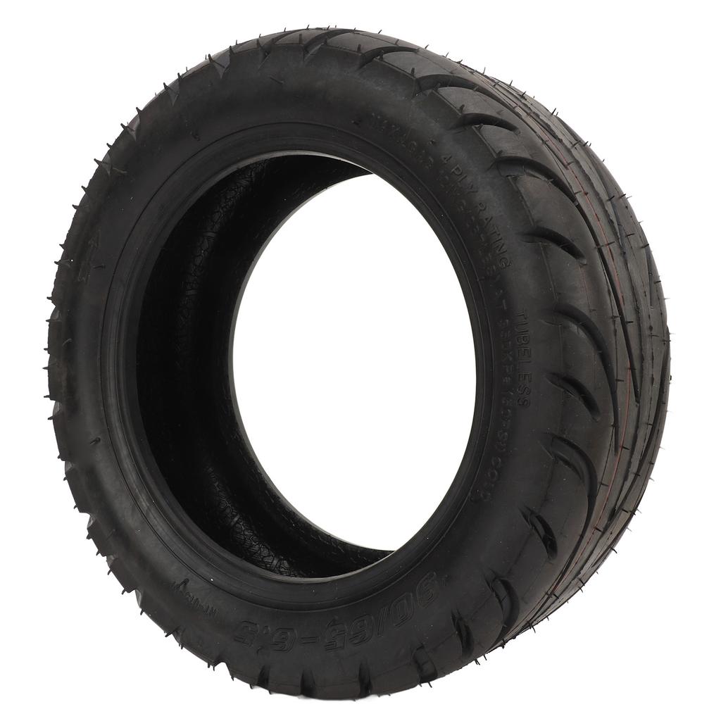Electric Scooter Tires 11 Inch Rubber Tubeless Anti Skid 9065?6.5 Vacuum Tire for Modification