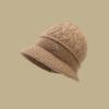Elegant Bonnet Caps Casual Pullover Hat New Ear Protection Cap  Autumn Winter