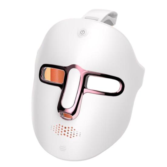 Светодиодная маска для лица, светотерапия, косметический инструмент, 7 цветов, профессиональные многофункциональные многоразовые антивозрастные устройства для лица с твердой кожей для домашнего использования