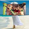 1pc Super Soccer Kick Cartoon Quick Dry Microfiber Bath Towel for Swimming Surfing Camping Unisex Holiday. SJT720139