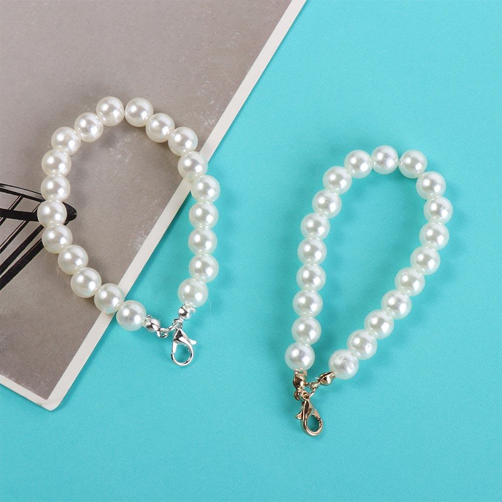 Beaded Pearl Lanyard Anti-Drop Phone Case Chain Phone Accessories Mobile Phone Chain  Handbag Belt