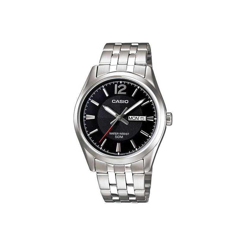Casio Мужские часы Стандартная серия Черные MTP-1335D-1A MTP-1335D-1A