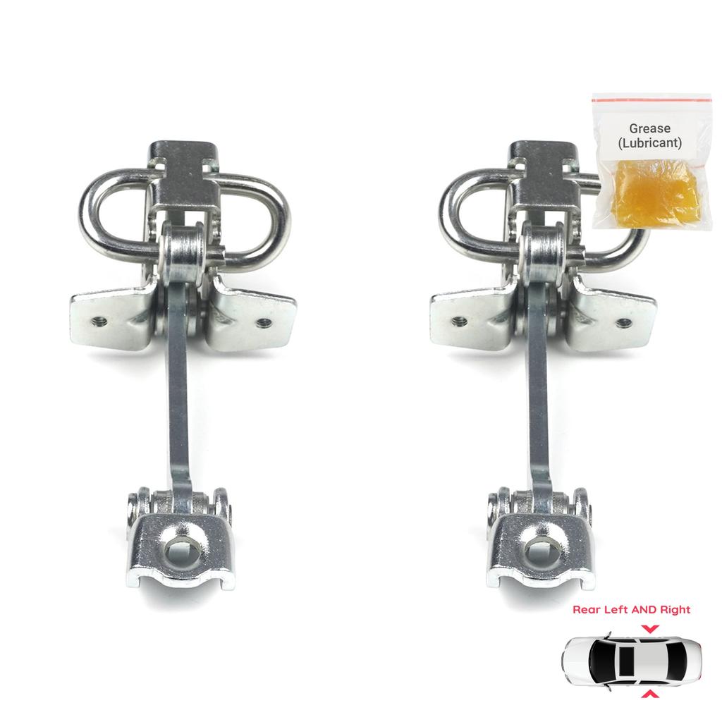 BDP718-1 2 Pieces Rear Left AND Right Door Hinge Stop Check Strap Limiter for Vauxhall Opel Astra G 1998-2009 Zafira A 1999-2006 160243