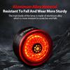 NEWBOLER Smart Bike Tail Light Bicycle Rear Lights IPX6 Waterproof Bike Lights For Night Riding With Type-C Rechargeable 7