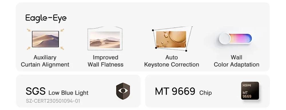 XGIMI M1 Ultra Short Throw Projector 1080P Full HD 0.33 DMD UST Cinema Smart HDR Video Beamer For Home Theater Cinema