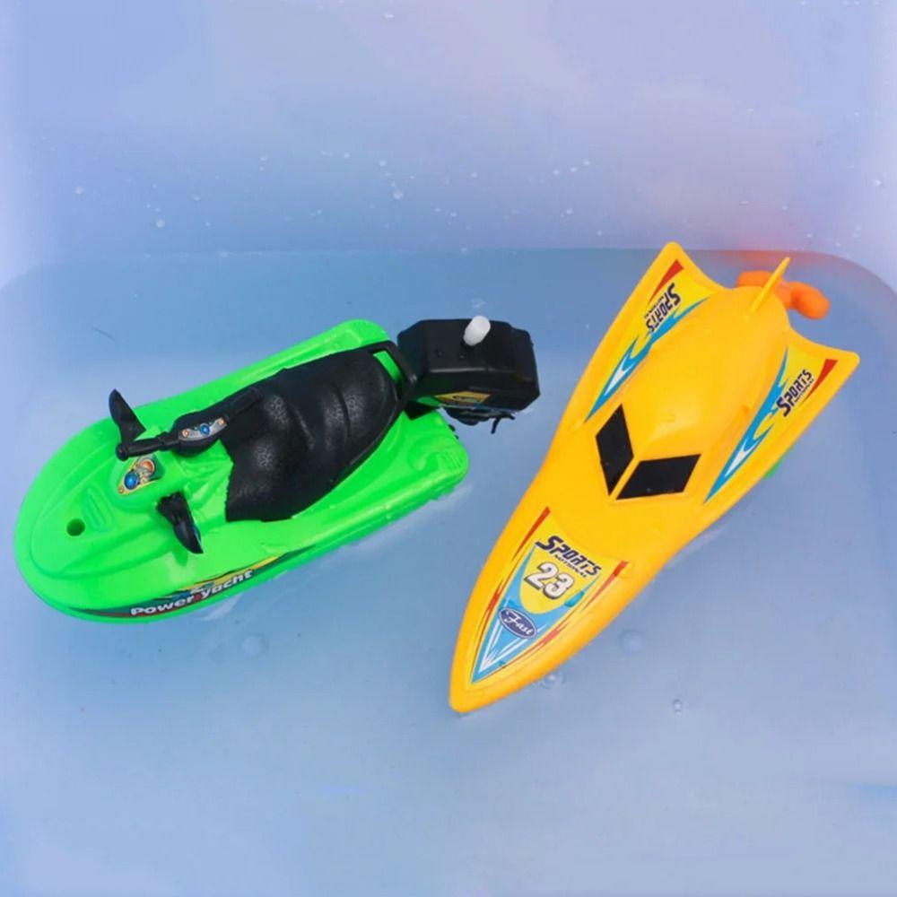 Плавающая в воде моторная лодка заводные игрушки маленький пароход детские игрушки для ванной подарок