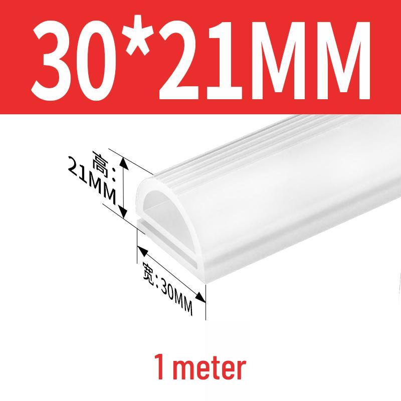 Термостойкая силиконовая резиновая E-лента для уплотнения духовки, доступна в ширине 12-25 мм