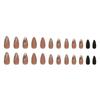Pointed Head False Nail Wearable Manicure Nail Tips Waterproof Almond Fake Nails  Women