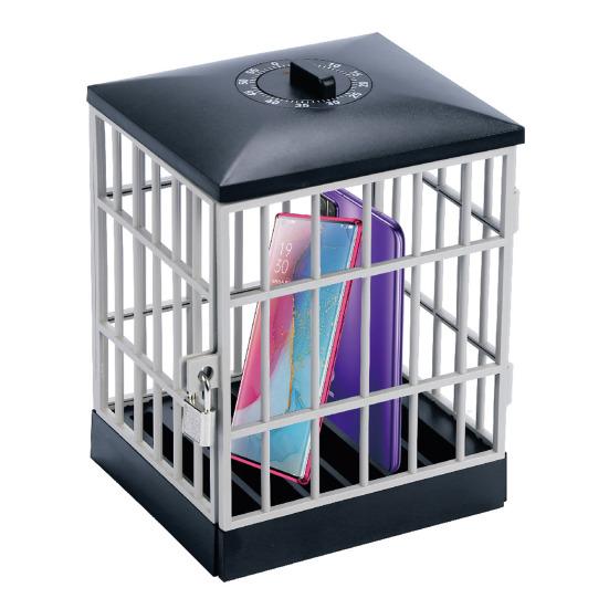 Ящик для запирания сотового телефона в тюрьме с ключами, мобильная тюремная клетка для сотового телефона в классе, инструмент для самодисциплины в семье