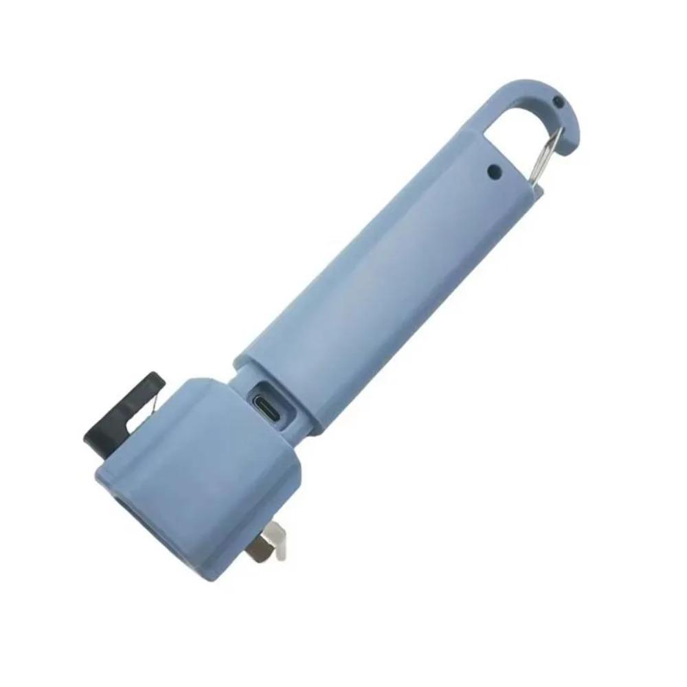 3pcs Strong Lighting ABS Flashlamp USB Charging Portable Outdoor Small Flashlight Camping Hanging Lamp Telescopic Focus COB Side Lamp