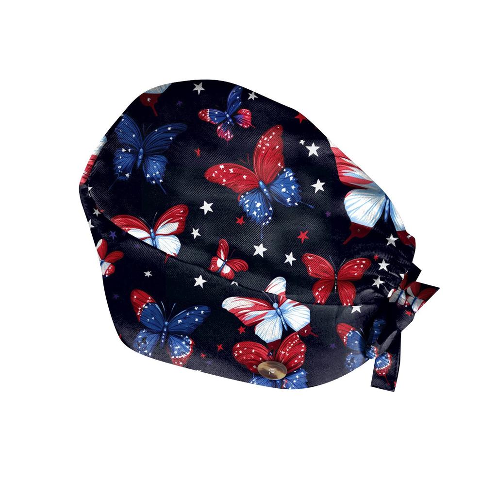 Модная рабочая шляпа с принтом Повседневная стираемая шляпа Сумка Кепка