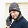 Зимние шапки для мужчин Skullies Beanie Hat Зимняя кепка для мужчин и женщин Шерстяной шарф Шапки