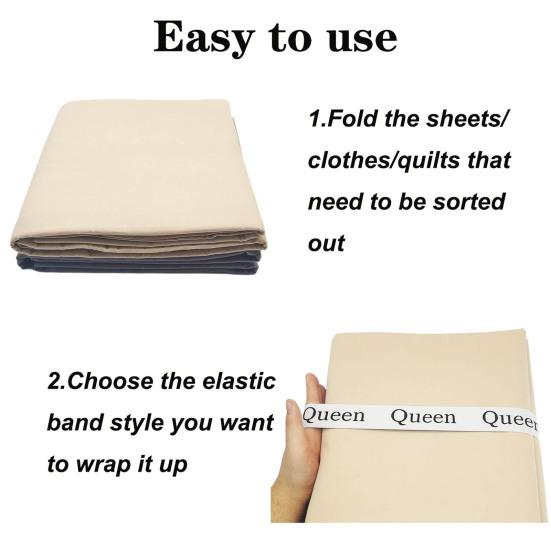 6 шт./компл., органайзер для простыни, группа Twin Full King Queen с буквами, эластичное постельное белье, держатель для хранения этикеток, ремешок для дома, товары для дома