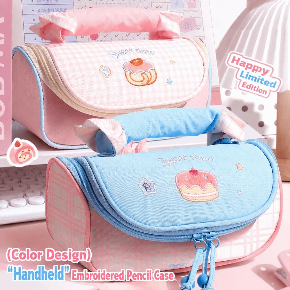 Embroidery Pen Bag Handheld Stationery Bag Portable Pencil Pouch  School Supplies