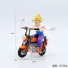 Фигурки Мотоциклов Сон Гоку и Мастера Роши из Dragon Ball Z Настольный Декор для Автомобиля Милые Коллекционные Модели Игрушки Подходят для Коллекции Фанатов Аниме Подарки