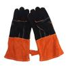 1 Pair Labor Protection Leather Welding  Gloves Cowhide Leather Welder Gloves  Garden