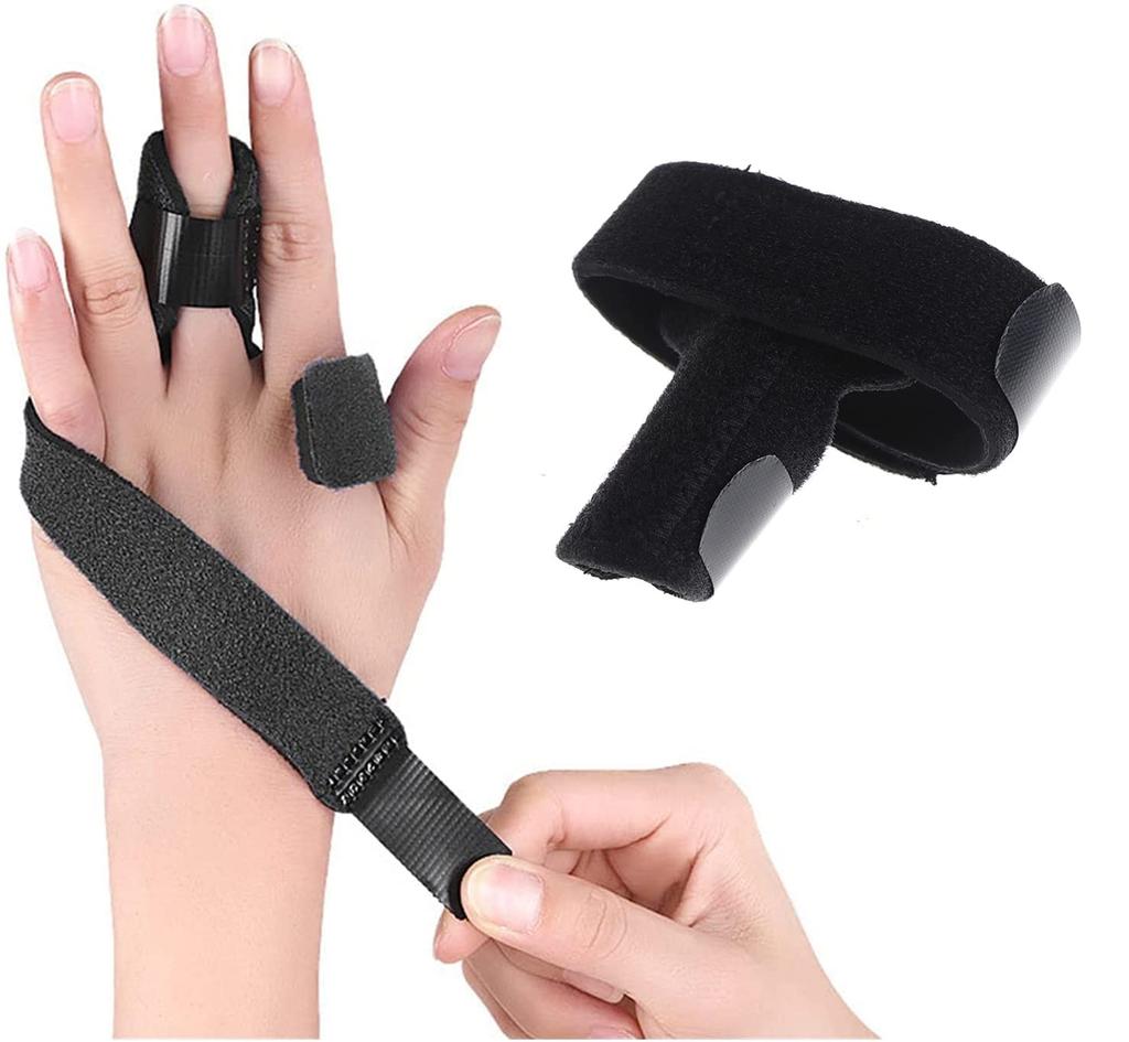 Поддержка пальцев Фиксированная металлическая пластина Разъемная конструкция Надежно закреплена Регулируемый Один размер подходит большинству