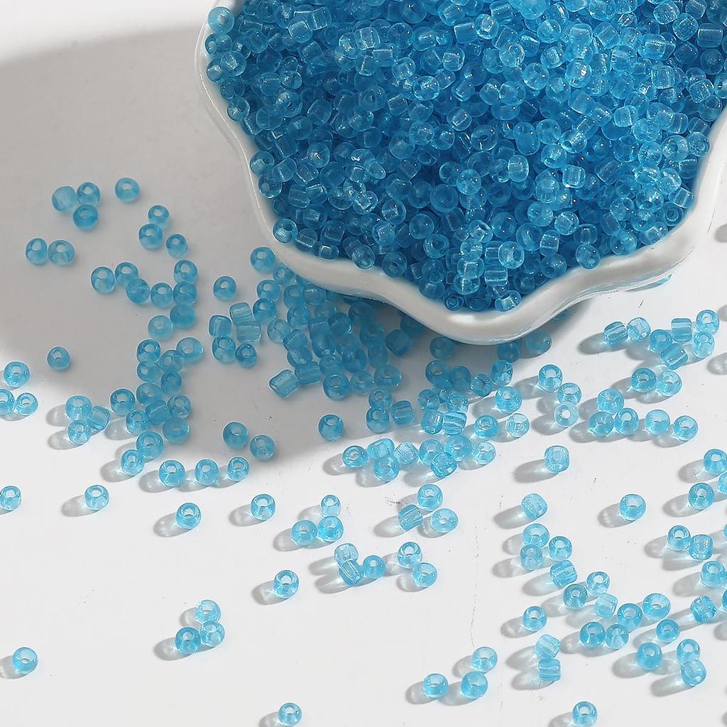 Прозрачные цвета, чешские стеклянные бусины, хрустальные бусины с круглыми отверстиями для изготовления ювелирных изделий своими руками, ручная работа