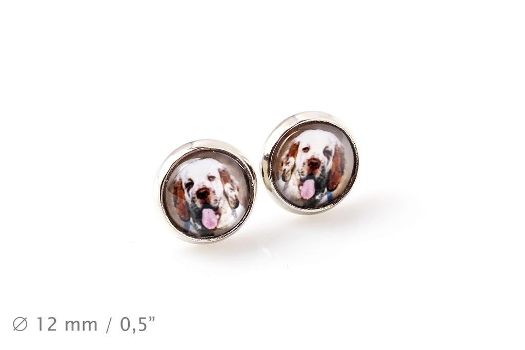 Clumber Spaniel – Earrings your photo handmade, own photo | Art-Dog