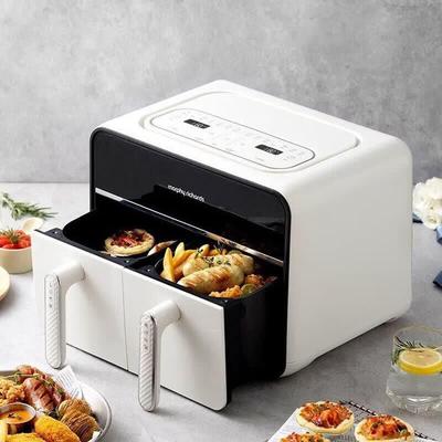 Многофункциональная цифровая аэрофритюрница Morphy Richards 8 л с прозрачным окном, вилка CN (адаптер в комплекте)