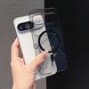Оригинальный HD Прозрачный Магнитный Чехол Для Magsafe Для Google Pixel 10A 10 9 Pro XL 9A Беспроводная Зарядка Прозрачный Прочный PC Чехол