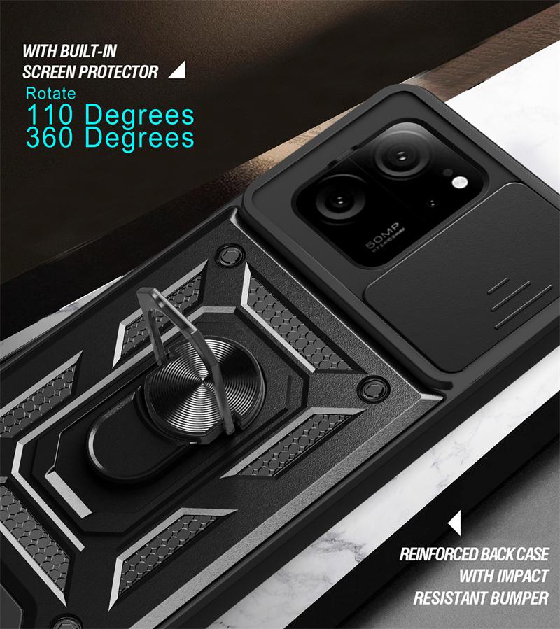 Для Xiomi 13T чехол для камеры защита броня противоударные чехлы для телефонов для Xiaomi 13 T Mi 13T Xiaomi13T Mi13T Pro T13 5G задняя крышка