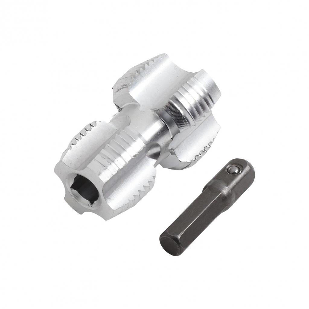 Threading Tool for For Pvc Water Pipes with 4 and 6 Point Compatibility