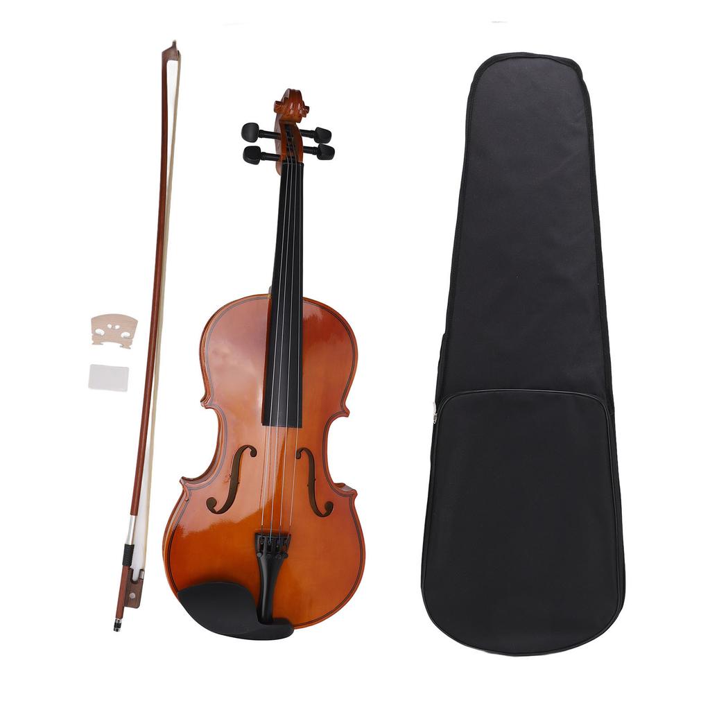 Beginner Viola Hand Polished Spruce Wood Adults Viola for Practice and Performance