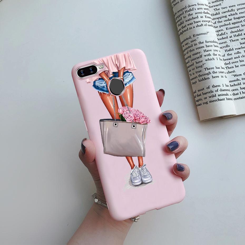 Case For OPPO A5S Back Cover Soft Candy Silicone Pretty Girls Phone Case For OPPO A5S AX5S A7 2018 AX7 A7N A12 Cover Coque Funda