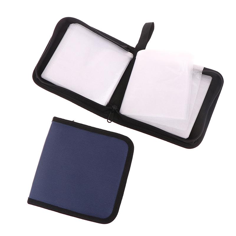 1Pc 40Tablets Cd Dvd Discs Oxford Handbags Storage Case Cd/Dvd Case Cd Case Storage Dvd Organizer Case Dvd Booklet Holder