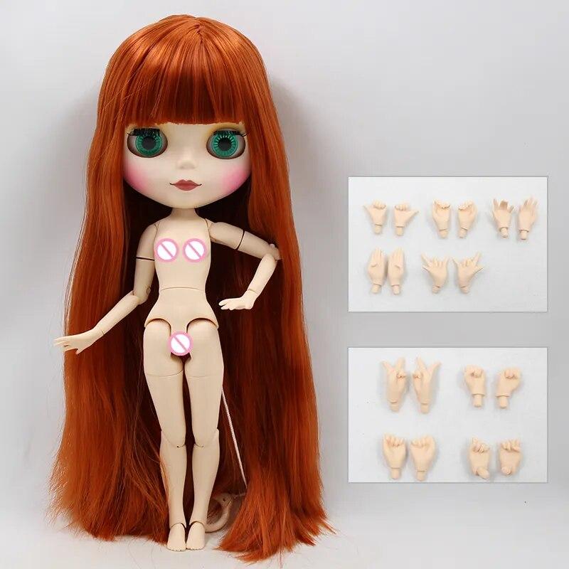 Кукла ICY DBS Blyth 1/6 BJD Joint Body, белая кожа, коричневая кожа, темная кожа, матовое лицо, телесная кукла, 30 см, аниме-игрушка для девочек, подарок