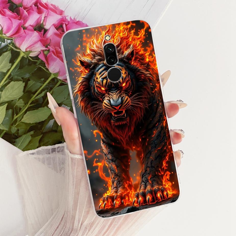 For Xiaomi Redmi 8 8A Case Luxury Flowers Butterfly Painted Cover Soft Slim Phone Case For Xiaomi Redmi 8A 8 Redmi8 Redmi8A Bags