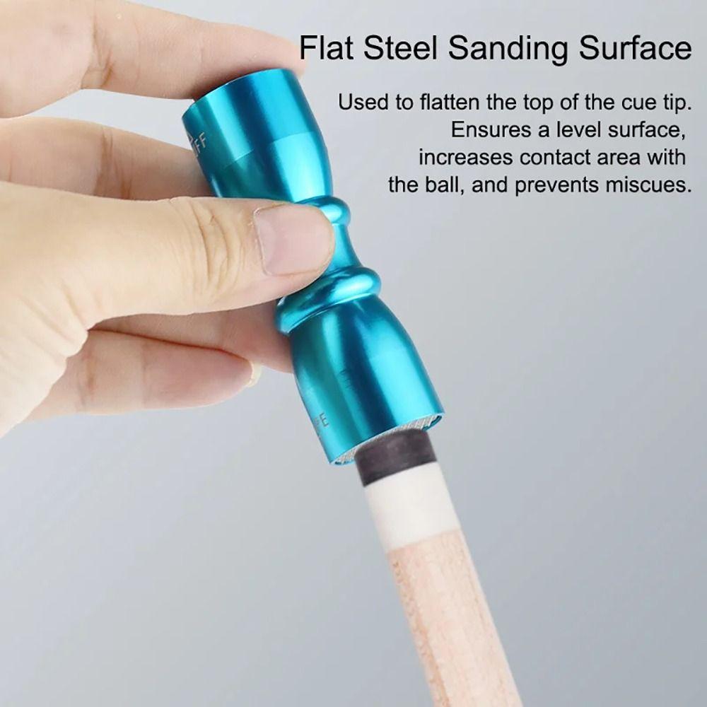 Colorful Tip Trim Tool Multifunctional Shaper Aerator Tapper Cue Tip Shaper Billiard Accessories