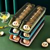 Automatic Rolling Egg Storage Box Plastic Storage Container Kitchen Fridge Storage Organization Eggs Holder Basket Cartons Tray