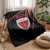 Monaco FC Soft Flannel Fleece Blanket Lightweight Cozy Warm Throw Blanket For Sofa Bed Home Decor