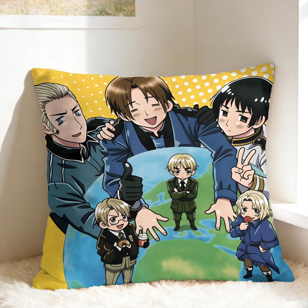 Наволочка Aph Hetalia Аниме Мягкая Наволочка для Подушки Кавайная Наволочка для Дивана Автомобиля Домашнего Декора