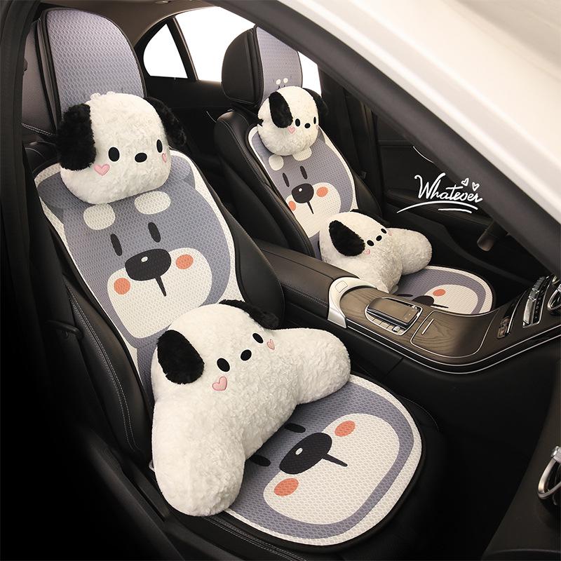 Мультяшная подушка на сиденье автомобиля для Шнауцера, для BYD Seagull, Dolphin, Seal 05