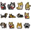 Decoration Badges for Clothes Patches Clothes Embroidery Dog Pattern Appliques Sewing Fabric