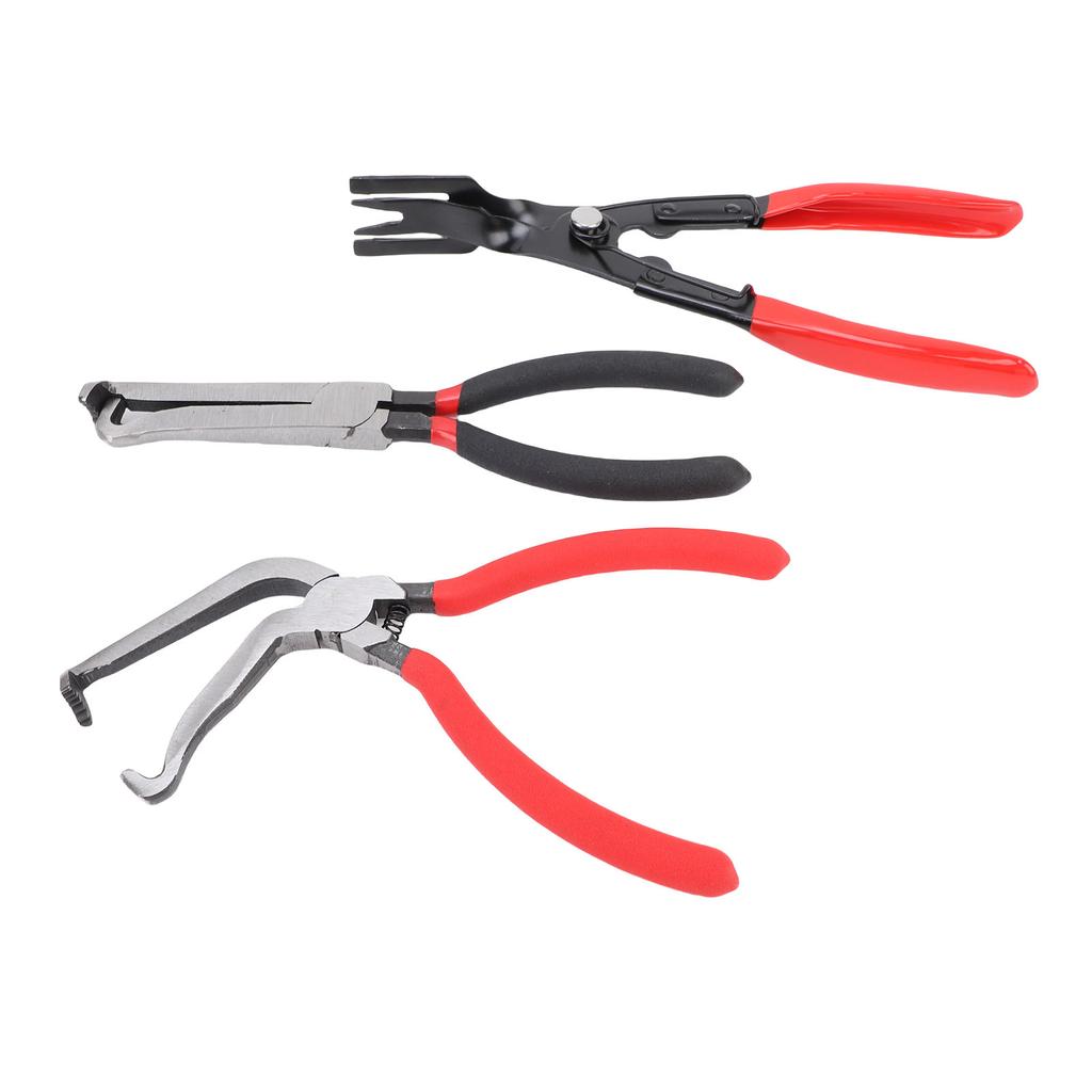 3Pcs Electrical Disconnect Pliers Cars Automotive Terminal Connector Separator Removal Tool 60 Degree Bent Straight