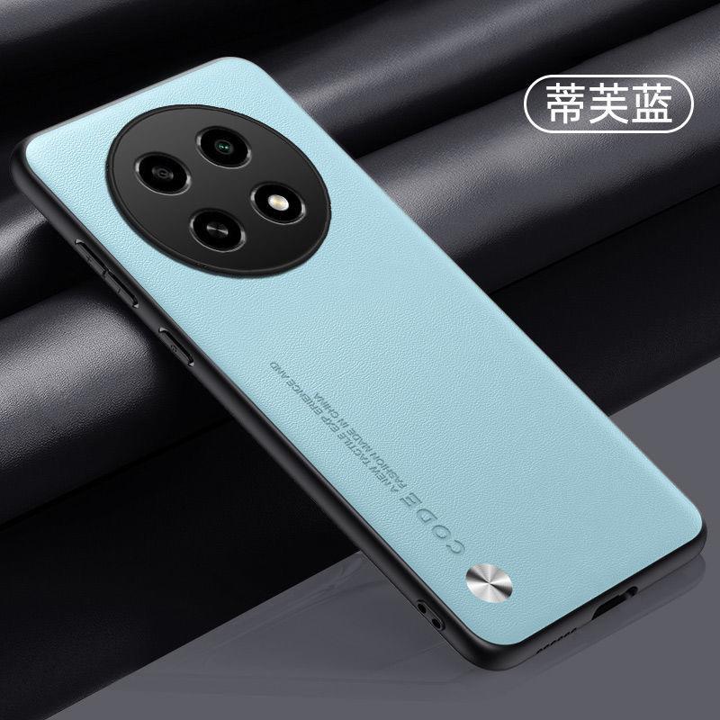 Для Realme 13 Pro Plus Роскошный силиконовый кожаный задний чехол для OPPO Realme 12X 12 Pro 12 Plus Защитный чехол для камеры Модный противоударный бампер