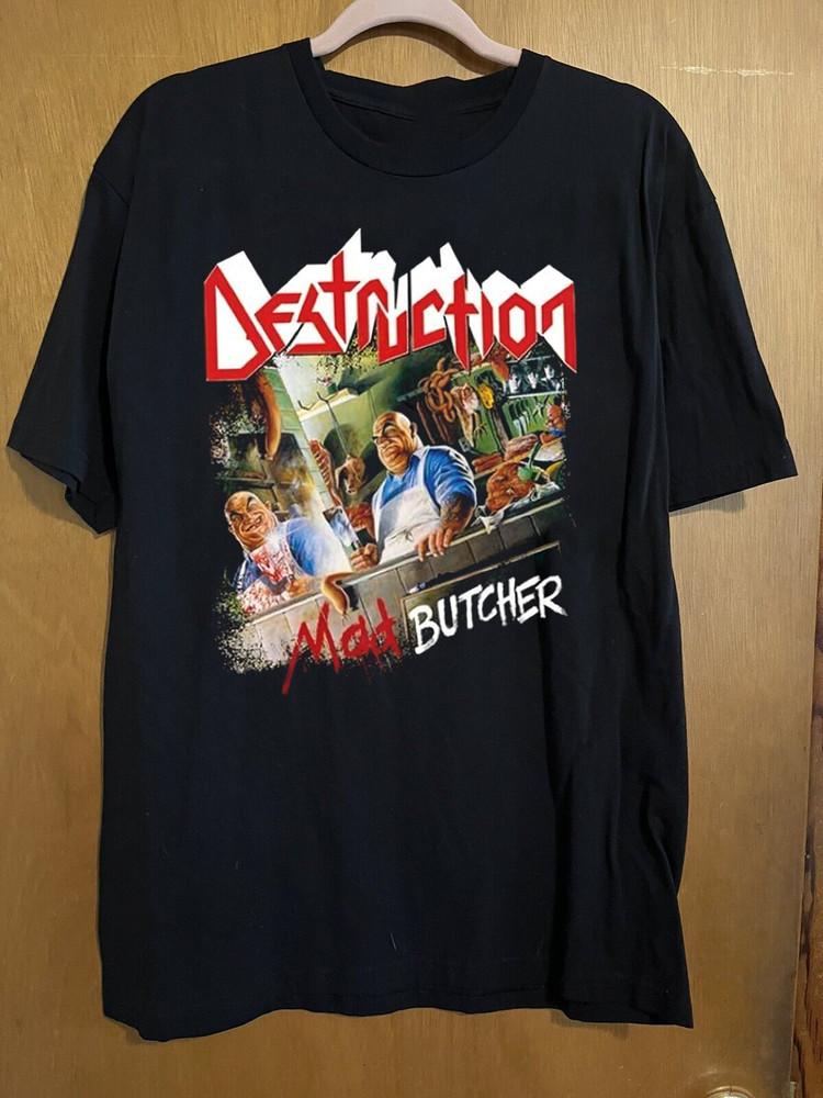 Футболка унисекс Destruction Mad Butcher Полный размер S-345XL GS140 Футболка унисекс