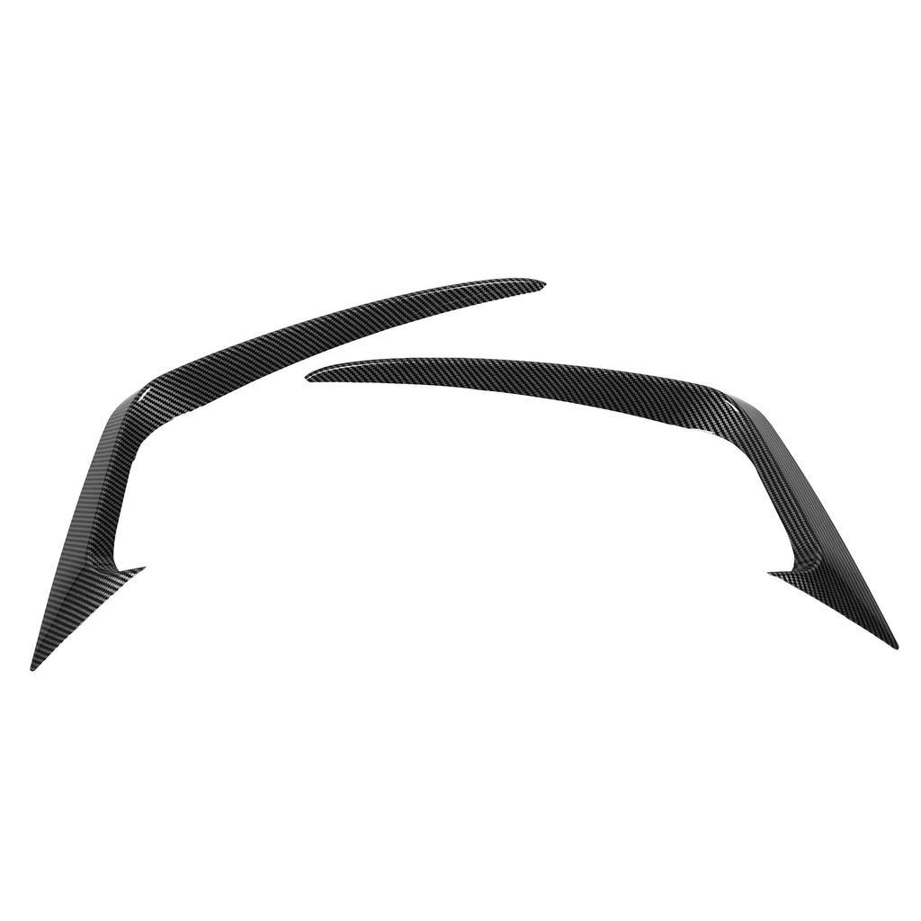 2 шт. Сплиттер боковых воздухозаборников переднего бампера Левый Правый Износостойкая накладка спойлера бампера для Fiesta ST MK6 2012–2017