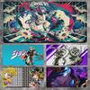 Коврик для мыши Jojo's Bizarre Adventure xCM Нескользящий игровой коврик для мыши Геймерский коврик для мыши ESports Игровой коврик для механической клавиатуры XXL Коврик для стола