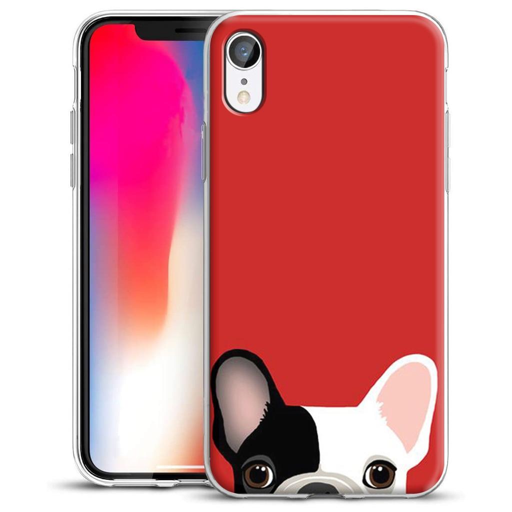 Силиконовый чехол «Щенок мопса бульдога» для Apple iPhone 13 12 Mini 11 Pro SE XS X XR Max 8 7 6S 6 Plus 5S