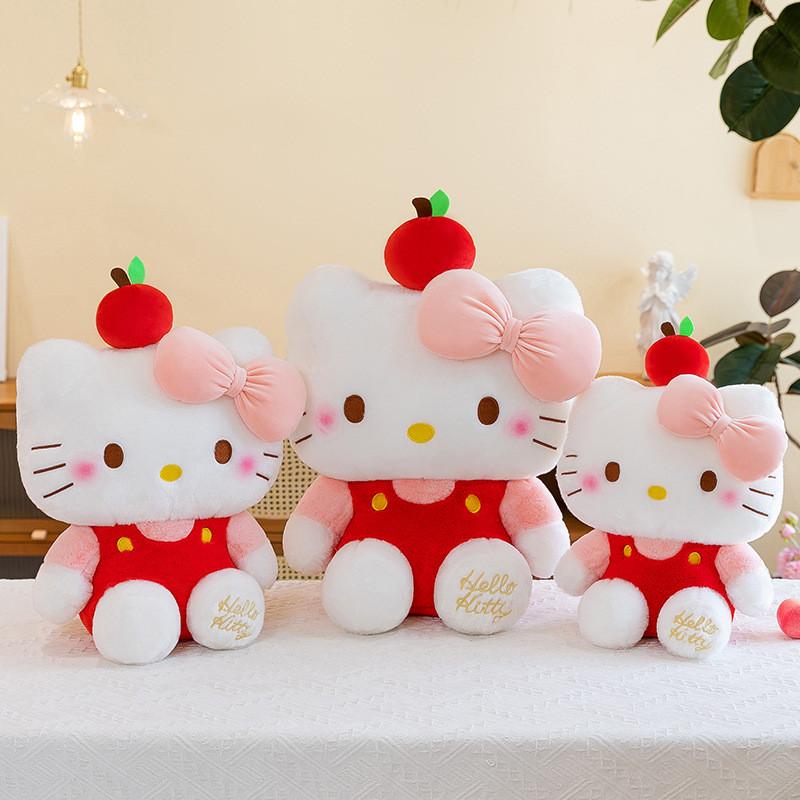Плюшевая игрушка Apple Kt Cat, большая, мультяшное чучело животного, подарок для детей, девочек