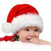 Детская рождественская шапка, шапка Санты для малышей, рождественская шапка для новорожденных, подходит для маленьких девочек и мальчиков на их первое Рождество