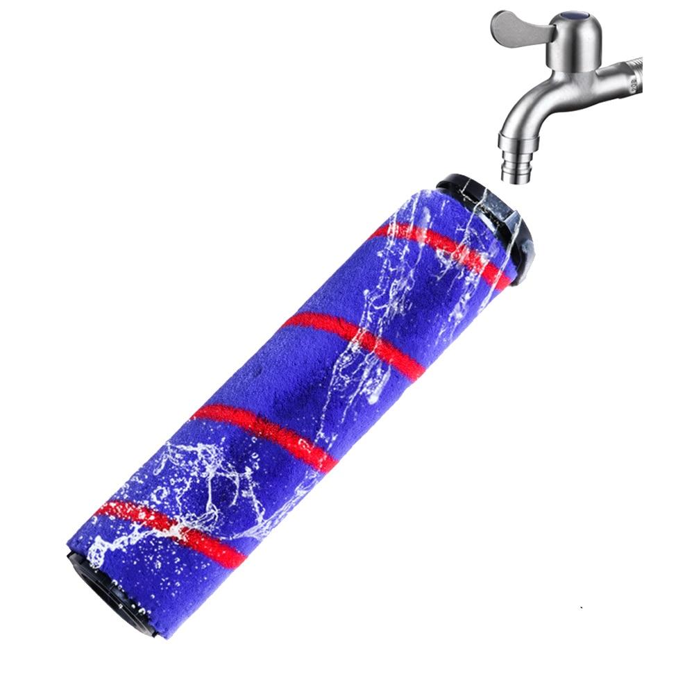 Электрическая турбо-роликовая щетка для Dyson V6 DC58 DC59 DC61 DC62 Быстросъемная щетка со светодиодной подсветкой для ковров с твердым полом