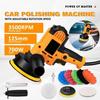Электрическая полировальная машина для автомобиля, машина для воскования, регулируемая скорость, инструменты для шлифовки и воскования, полировка автомобиля, удаление царапин