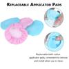 Hanging Hole Shower Body Scrubber Replaceable Applicator Pads Body Lotion Applicator  Legs