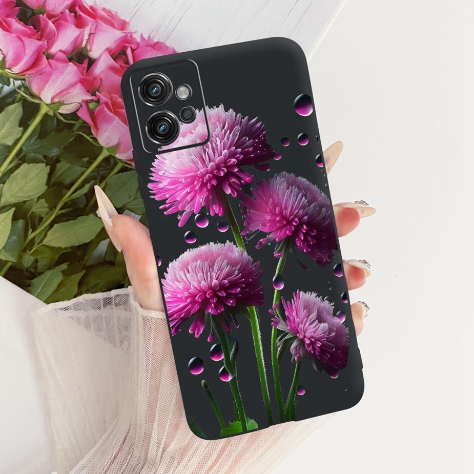For Motorola Moto G32 Case XT2235-2 XT2235-3 New Flowers Butterfly Painted Cover Soft TPU Phone Case For Moto G32 MotoG32 Fundas